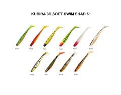 KUBIRA 3D SOFT SWIM SHAD 5