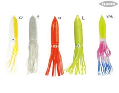 Fladen Dev Silikon Kalamar Fosforlu 30 cm 5