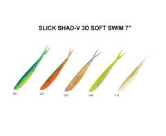 SLICK SHAD-V 3D SOFT SWIM 7 005