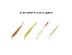 SLICK SHAD-V 3D SOFT SWIM 5