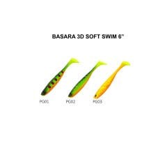 Lucky John BASARA 3D SOFT SWIM 6 Silikon Yem