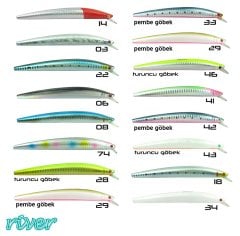 River Treble Devil 120F 12Cm 15G Maket Balık
