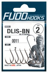Fudo 0011 Delta Iseama Tırtıklı Pala Black Nikel İğne