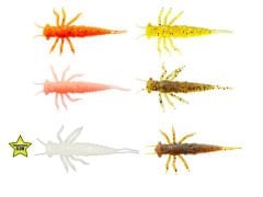 Lucky John Nayada 2'' (5 cm) 9p Silikon Yem