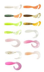 Lucky John Micro Grub 1'' (2.5 cm) Silikon Yem 15P S10