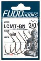 Fudo 5301 Light Circle Mutsu Black Nikel İğne