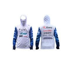 MIX  DİJİTAL BASKILI BAFLI KAPŞONLU UZUN KOL