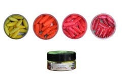 LARVA WORM, 3 CM,15P 001