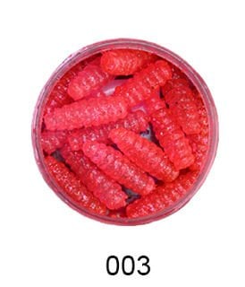 LARVA WORM, 3 CM,15P 003