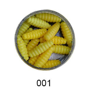 LARVA WORM, 3 CM,15P 001