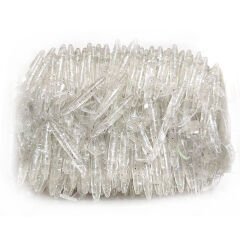 Sasi Silikon 5.5cm 200P Gümüş Simli