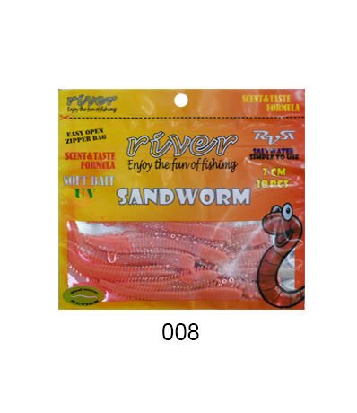 SANDWORM,7 CM ,10P 008