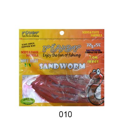 SANDWORM,7 CM ,10P 010