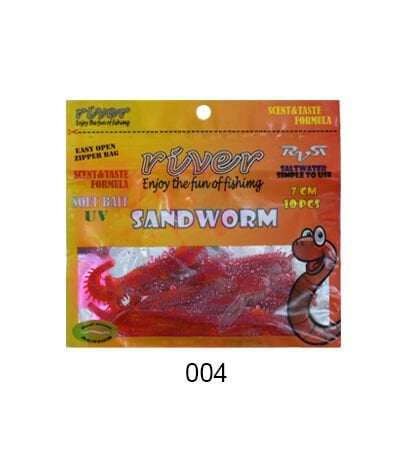 SANDWORM,7 CM ,10P 004