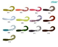 TWISTER TAIL, 6 CM,10P 001