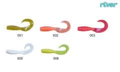 TWISTER TAIL, 6 CM,10P