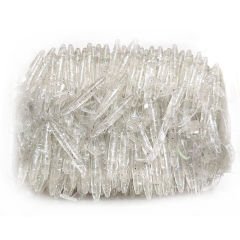 Sasi Silikon 6.5cm 100P Gümüş Simli