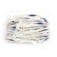 Sasi Silikon 6.5cm 100P Siyah Beyaz