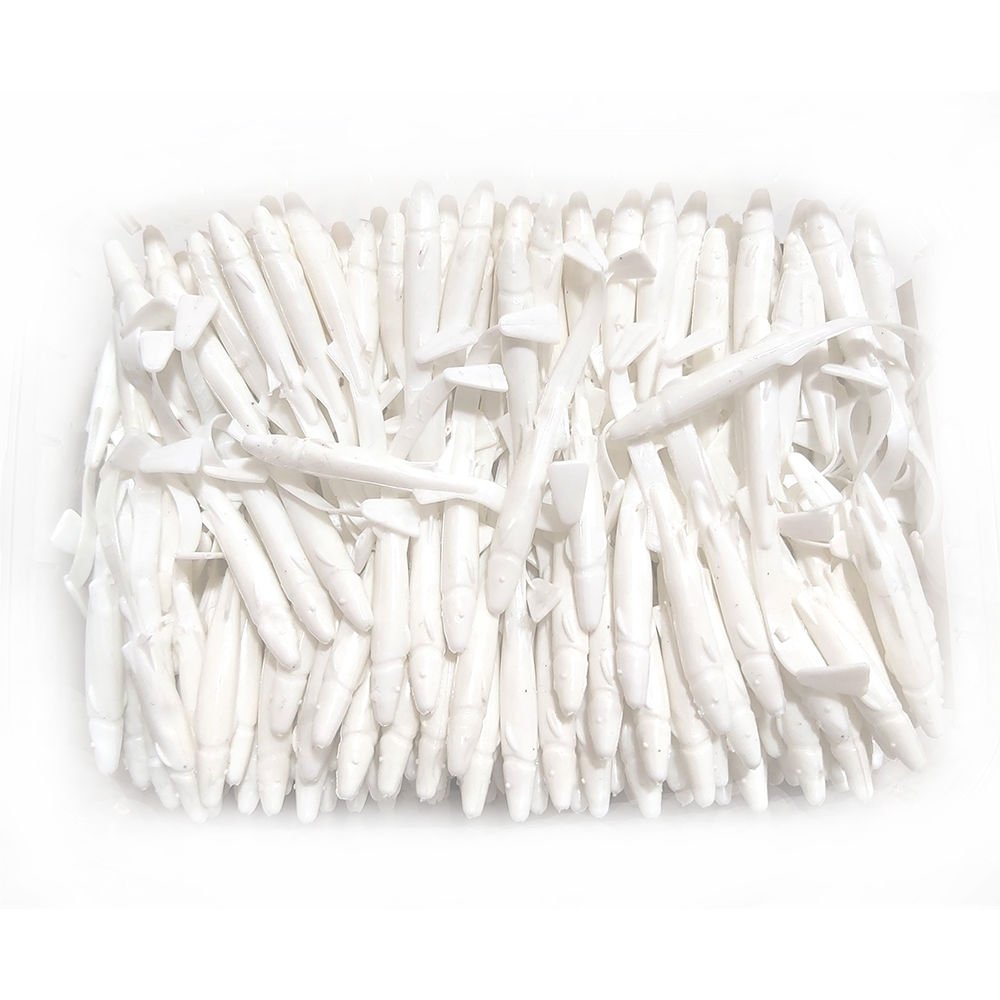 Sasi Silikon 6.5cm 100P Süt Beyaz