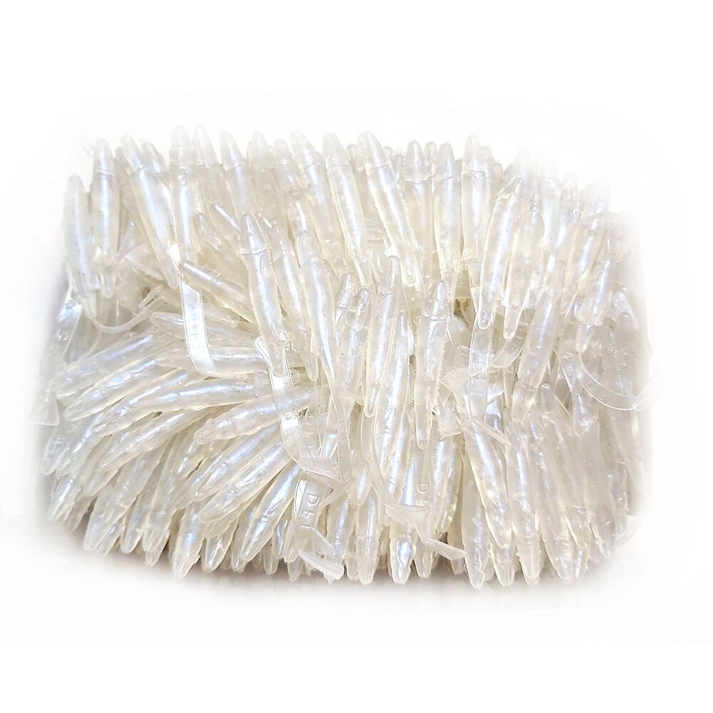 Sasi Silikon 6.5cm 100P Şeffaf Mavi