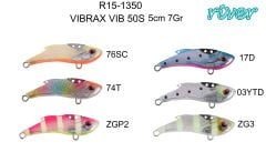 River Vibrax Vib 50S 5Cm 7Gr Maket Balık