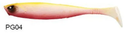Lucky John Basara 3D Soft Swim 2.5'' (6.35 cm) 8P Silikon Yem PG04