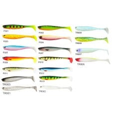 Lucky John Basara 3D Soft Swim 3.5'' (8.89 cm) 6P Silikon Yem