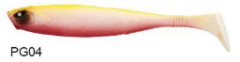 Lucky John Basara 3D Soft Swim 5'' (12.7 cm) 4P Silikon Yem PG04