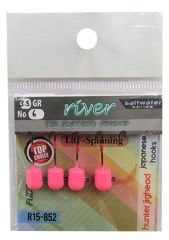 Rıver Hunter Jig Head Pembe Glow 4P
