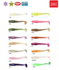 Lucky John Tioga 2'' (5.08 cm) 10P Silikon Yem