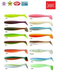 Lucky John Minnow 3.3'' (8.38 cm) 7P Silikon Yem