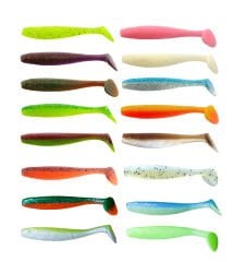 Lucky John Minnow 3.3'' (8.38 cm) 7P Silikon Yem