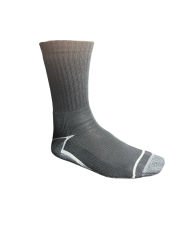 ÇORAP TERMAL HAVLU SİYAH 39-42 GRİ ÇİZGİLİ