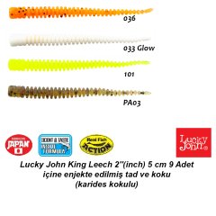 Lucky John King Leech 2'' (5 cm) 9 Adet