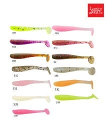 Lucky John Baby Rockfish 1.4'' (3.56 cm) 20P Silikon Yem