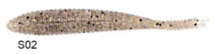 Lucky John S-Shad 3.8'' (9.65 cm) 5P Silikon Yem S02