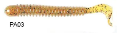 Lucky John Ballist 4'' (10.16 cm) 6P Silikon Yem PA03