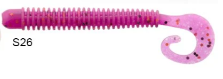 Lucky John Ballist 4'' (10.16 cm) 6P Silikon Yem S26