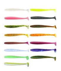 Lucky John S-Shad Tail 2.8'' (7.11 cm) 7P Silikon Yem