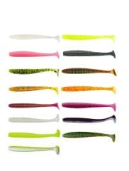 Lucky John S-Shad Tail 2.8'' (7.11 cm) 7P Silikon Yem