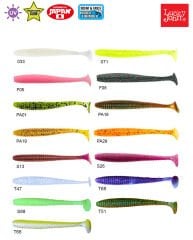 Lucky John S-Shad Tail 2.8'' (7.11 cm) 7P Silikon Yem