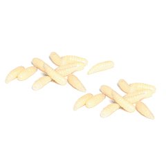 Maggot Silikon Kurtçuk 1.2 cm Alabalık Yemi 30 Adet