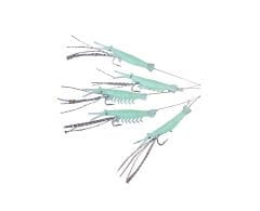 Fladen Living Shrimp Mezgit 5 Köstek Hazır Takım