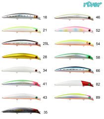 River Bass Professor 120F 12Cm 16G Maket Balık 18