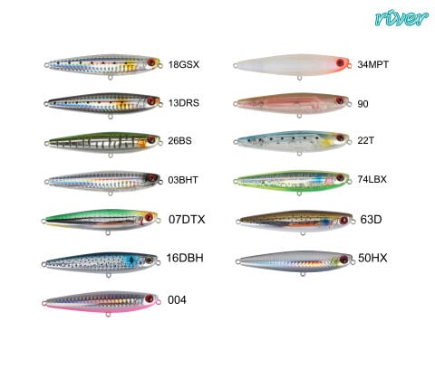 River Hippo Pen 90F 9Cm 11.8G Popper Maket Balık